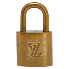 ルイ ヴィトン カデナ 南京錠 キー セット ゴールド メッキ レディース LOUIS VUITTON 【中古】