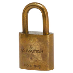 ルイ ヴィトン カデナ 南京錠 キー セット ゴールド メッキ レディース LOUIS VUITTON 【中古】
