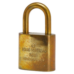 ルイ ヴィトン カデナ 南京錠 キー セット ゴールド メッキ レディース LOUIS VUITTON 【中古】