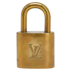 ルイ ヴィトン カデナ 南京錠 キー セット ゴールド メッキ レディース LOUIS VUITTON 【中古】