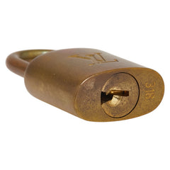 ルイ ヴィトン カデナ 南京錠 キー セット ゴールド メッキ レディース LOUIS VUITTON 【中古】