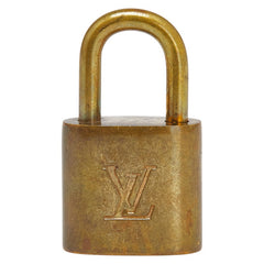 ルイ ヴィトン カデナ 南京錠 キー セット ゴールド メッキ レディース LOUIS VUITTON 【中古】