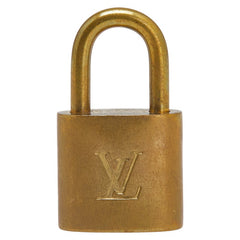 ルイ ヴィトン カデナ 南京錠 キー セット ゴールド メッキ レディース LOUIS VUITTON 【中古】