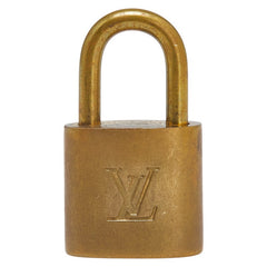 ルイ ヴィトン カデナ 南京錠 キー セット ゴールド メッキ レディース LOUIS VUITTON 【中古】