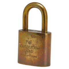 ルイ ヴィトン カデナ 南京錠 キー セット ゴールド メッキ レディース LOUIS VUITTON 【中古】