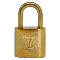 ルイ ヴィトン カデナ 南京錠 キー セット ゴールド メッキ レディース LOUIS VUITTON 【中古】