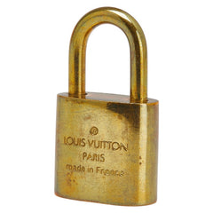 ルイ ヴィトン カデナ 南京錠 キー セット ゴールド メッキ レディース LOUIS VUITTON 【中古】