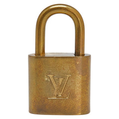 ルイ ヴィトン カデナ 南京錠 キー セット ゴールド メッキ レディース LOUIS VUITTON 【中古】