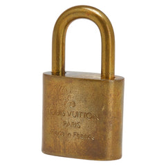ルイ ヴィトン カデナ 南京錠 キー セット ゴールド メッキ レディース LOUIS VUITTON 【中古】