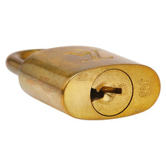 ルイ ヴィトン カデナ 南京錠 キー セット ゴールド メッキ レディース LOUIS VUITTON 【中古】