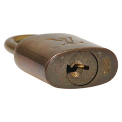 ルイ ヴィトン カデナ 南京錠 キー セット ゴールド メッキ レディース LOUIS VUITTON 【中古】