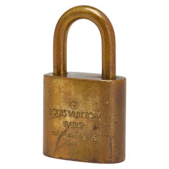 ルイ ヴィトン カデナ 南京錠 キー セット ゴールド メッキ レディース LOUIS VUITTON 【中古】
