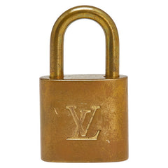 ルイ ヴィトン カデナ 南京錠 キー セット ゴールド メッキ レディース LOUIS VUITTON 【中古】