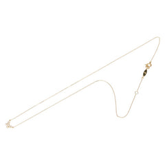 アーカー バタフライパヴェNC ネックレス K18YG イエローゴールド レディース AHKAH 【中古】