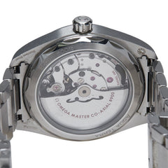 オメガ シーマスター アクアテラ コーアクシャル マスタークロノメーター 腕時計 220.10.41.21.01.001 自動巻き ブラック文字盤 ステンレススチール メンズ OMEGA 【中古】