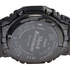 カシオ G-SHOCK Gショック フルメタル 腕時計 GM-B2100-BD-1AJF タフソーラー ブラック文字盤 ステンレススチール メンズ CASIO 【中古】