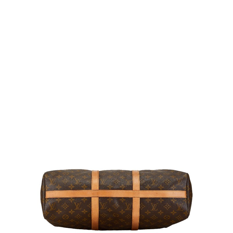 ルイ ヴィトン モノグラム フラネリー45 ボストンバッグ ショルダーバッグ M51115 ブラウン PVC レザー レディース LOUIS VUITTON 【中古】