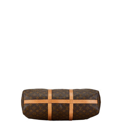 ルイ ヴィトン モノグラム フラネリー45 ボストンバッグ ショルダーバッグ M51115 ブラウン PVC レザー レディース LOUIS VUITTON 【中古】