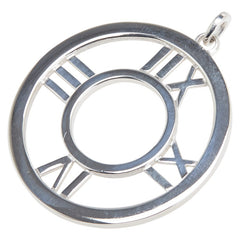 ティファニー アトラス オープン ペンダントトップ K18WG ホワイトゴールド レディース TIFFANY&Co. 【中古】