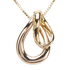 K18YG イエローゴールド ダイヤ ペンダントネックレス レディース 【中古】