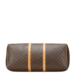 ルイ ヴィトン モノグラム キーポル60 ボストンバッグ トラベルバッグ M41422 ブラウン PVC レザー レディース LOUIS VUITTON 【中古】