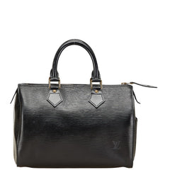ルイ ヴィトン エピ スピーディ25 ハンドバッグ ミニボストンバッグ M43012 ノワール ブラック レザー レディース LOUIS VUITTON 【中古】