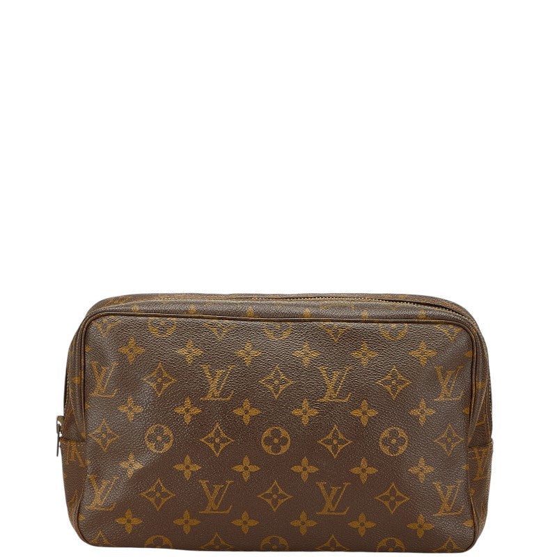 ルイ ヴィトン モノグラム トゥルーストワレット 28 セカンドバッグ クラッチバッグ M47522 ブラウン PVC レディース LOUIS VUITTON 【中古】