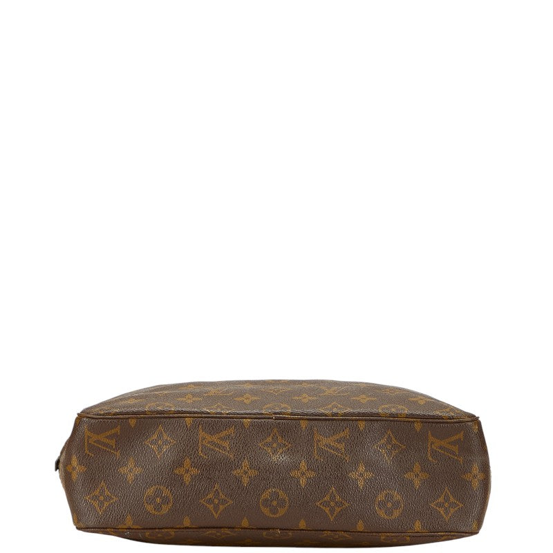 ルイ ヴィトン モノグラム トゥルーストワレット 28 セカンドバッグ クラッチバッグ M47522 ブラウン PVC レディース LOUIS VUITTON 【中古】