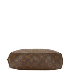 ルイ ヴィトン モノグラム トゥルーストワレット 28 セカンドバッグ クラッチバッグ M47522 ブラウン PVC レディース LOUIS VUITTON 【中古】