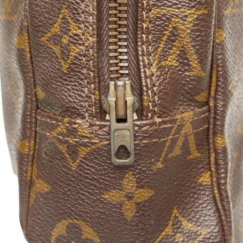 ルイ ヴィトン モノグラム トゥルーストワレット 28 セカンドバッグ クラッチバッグ M47522 ブラウン PVC レディース LOUIS VUITTON 【中古】