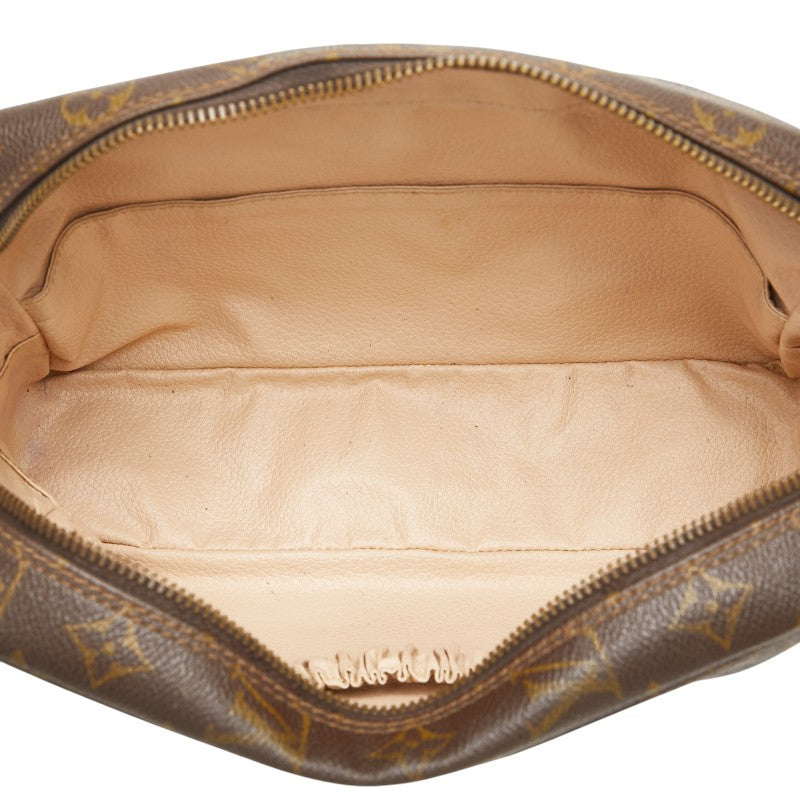 ルイ ヴィトン モノグラム トゥルーストワレット 28 セカンドバッグ クラッチバッグ M47522 ブラウン PVC レディース LOUIS VUITTON 【中古】