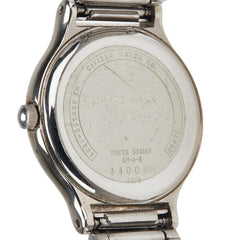 バーバリー 腕時計 GN-4-S クオーツ ホワイト文字盤 ステンレススチール メッキ レディース BURBERRY 【中古】