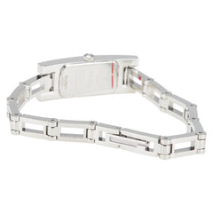 グッチ 腕時計 3900L クオーツ シルバー文字盤 ステンレススチール レディース GUCCI 【中古】