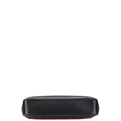 グッチ シェリーライン トートバッグ ハンドバッグ 73983 ブラック レザー レディース GUCCI 【中古】