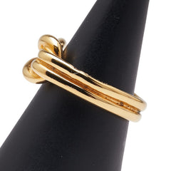 エルメス アタメ スカーフリング ゴールド メッキ レディース HERMES 【中古】