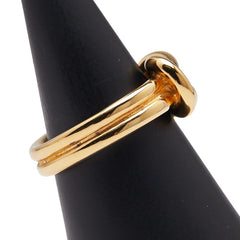 エルメス アタメ スカーフリング ゴールド メッキ レディース HERMES 【中古】