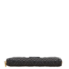 トリーバーチ トリーバーチ 長財布 ブラック レザー レディース Tory Burch 【中古】