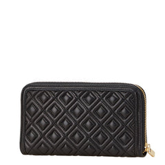 トリーバーチ トリーバーチ 長財布 ブラック レザー レディース Tory Burch 【中古】