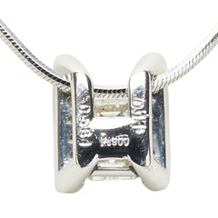 Pt900 プラチナ Pt850 プラチナ ダイヤ0.581ct ダイヤ0.12ct ペンダントネックレス レディース 【中古】