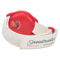 オメガ ×スウォッチ ムーンスウォッチ MISSION TO MARS 腕時計 SO33R100 クオーツ ホワイト文字盤 セラミック ナイロン メンズ OMEGA 【中古】