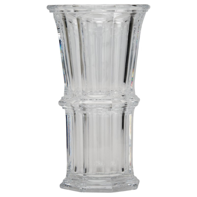 バカラ アルクール ストレートベース 花瓶 フラワーベース クリア ガラス レディース Baccarat 【中古】