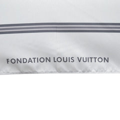 ルイ ヴィトン フォンダシオン 雨傘 折りたたみ傘 グレー マルチカラー ポリエステル レディース LOUIS VUITTON 【中古】