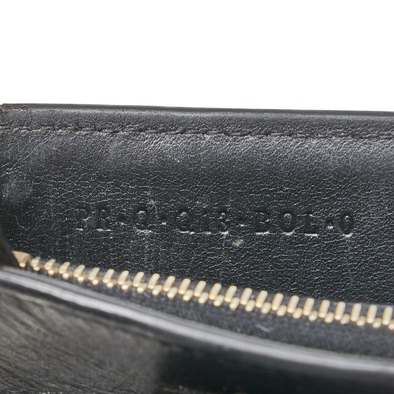 ヴァレンティノ ロックスタッズ チェーン ショルダーバッグ ブラック レザー レディース VALENTINO 【中古】