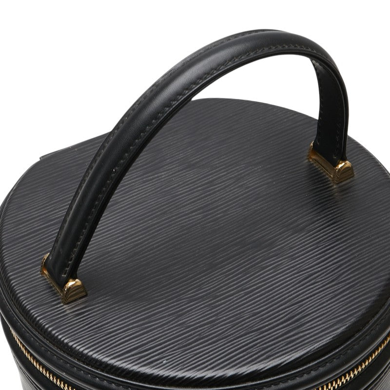 ルイ ヴィトン エピ カンヌ ハンドバッグ バニティバッグ M48032 ノワール ブラック レザー レディース LOUIS VUITTON 【中古】