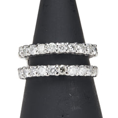 Pt900 プラチナ ダイヤ1.00ct リング 指輪 レディース 9号 【中古】