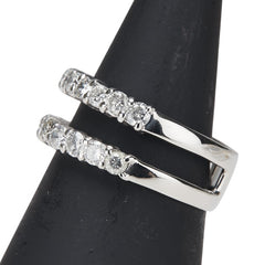 Pt900 プラチナ ダイヤ1.00ct リング 指輪 レディース 9号 【中古】