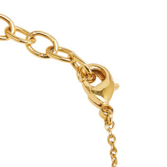 ルイ ヴィトン ブレスレット ナノグラム ブレスレット M63142 ゴールド シルバー メッキ レディース LOUIS VUITTON 【中古】