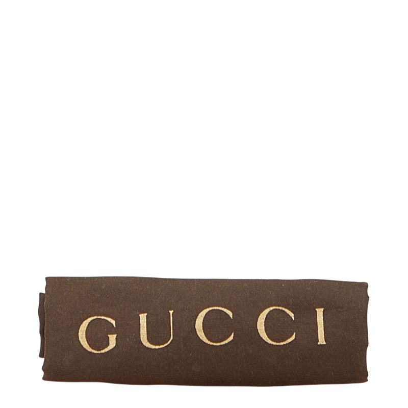 グッチ レディロック クラッチバッグ 331825 ワインレッド シルバー レザー レディース GUCCI 【中古】