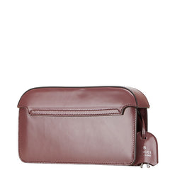 グッチ レディロック クラッチバッグ 331825 ワインレッド シルバー レザー レディース GUCCI 【中古】