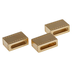 エルメス カデナ 馬蹄 ロゴ モチーフ スカーフリング 3点セット ゴールド メッキ レディース HERMES 【中古】